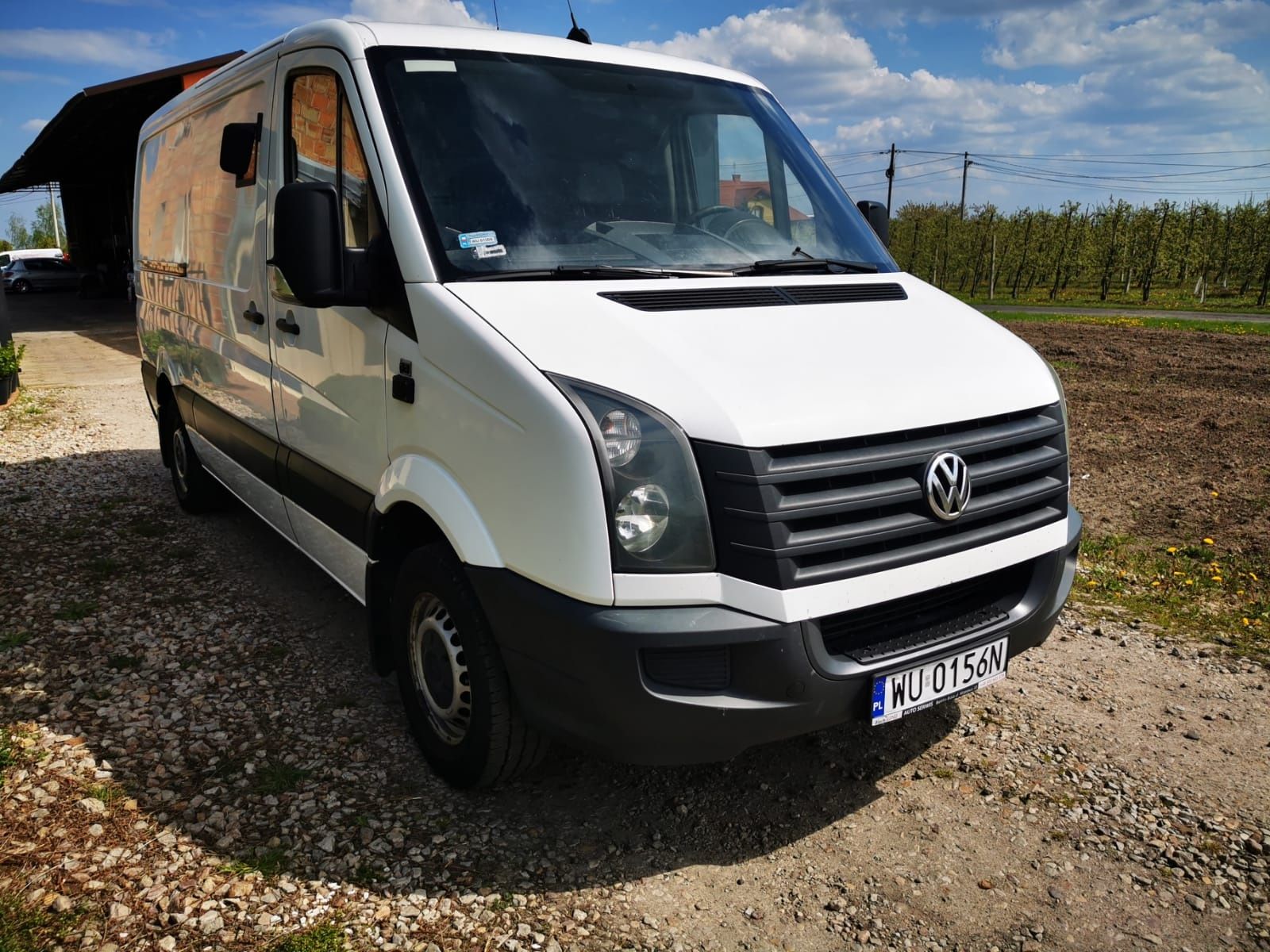 Volkswagen Crafter   2016r 2.0 TDI 1-wł, 4 osob , salon Polska