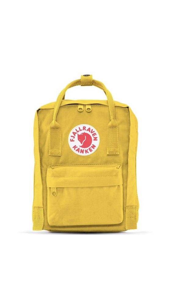 Рюкзак Fjallraven Kanken Mini 7 л жовтий