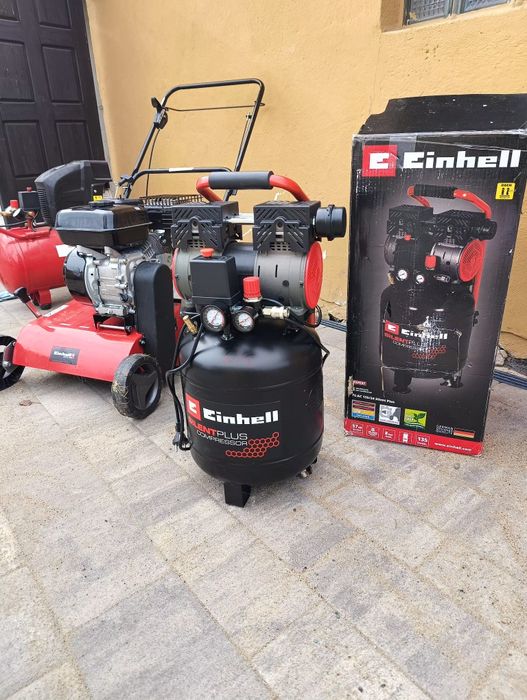 Kompresor dwutłokowy Einhell TE-AC 135/24 Silent Plus