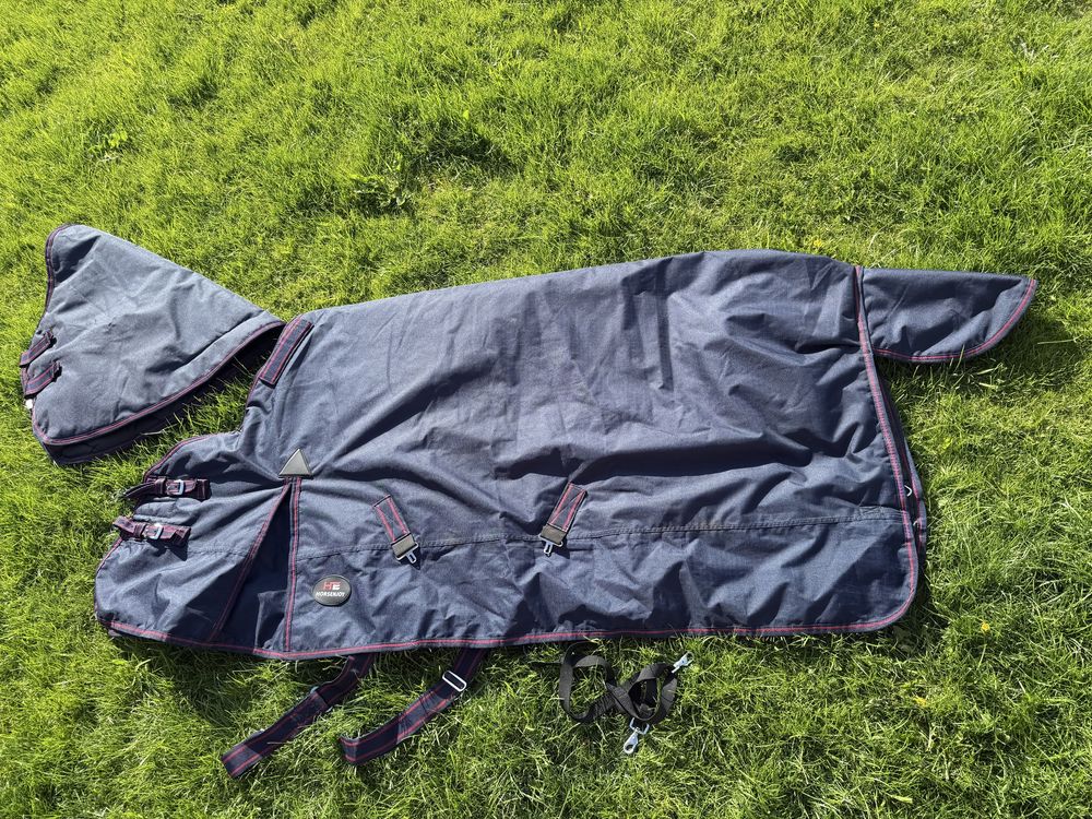 Derka padokowa z kapturem Horsenjoy 135 cm 300g