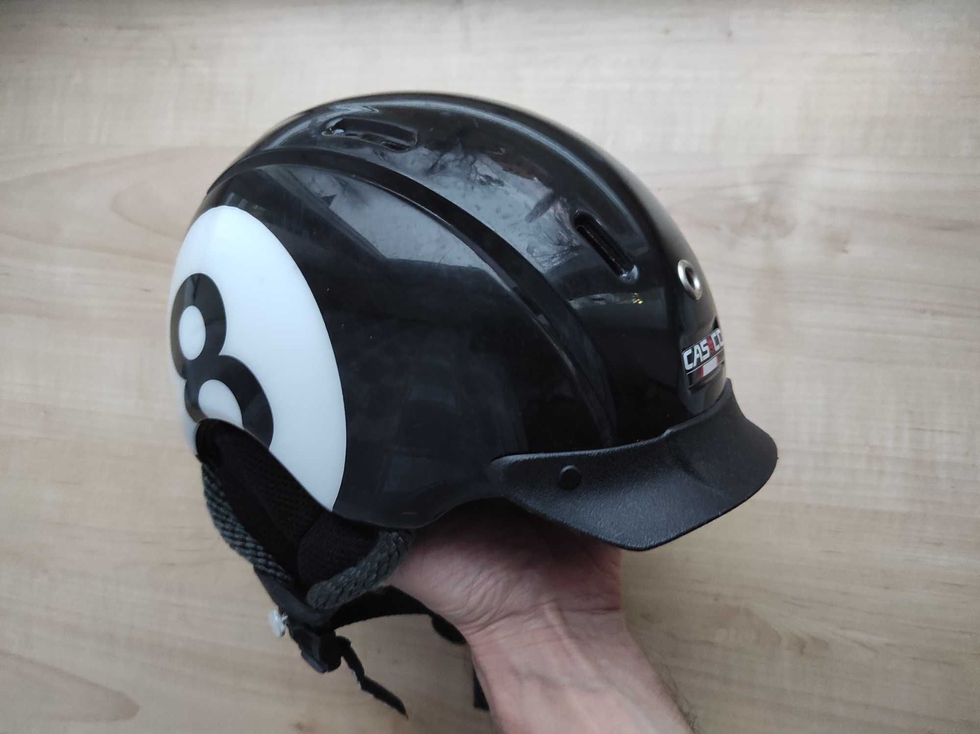 Горнолыжный шлем Cas-co Mini Pro разм. 50-55см сноубордический детский