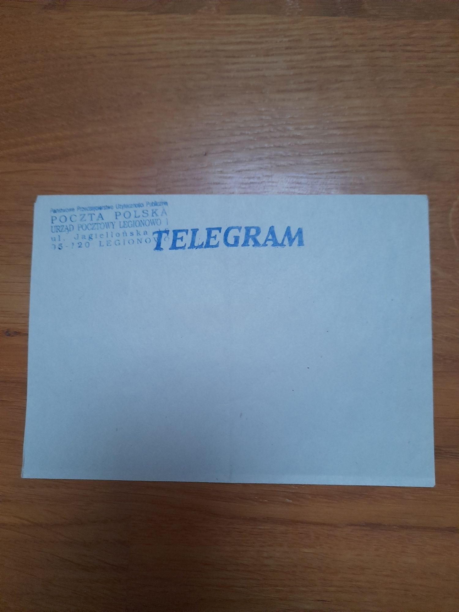 Karta pocztowa 1984, koperta z PRL-u, koperta telegram,