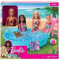 Лялька Барбі з басейном кукла Barbie pool