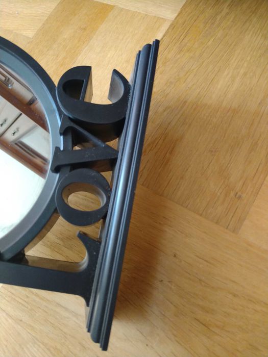 Lusterko podświetlenie z napisem