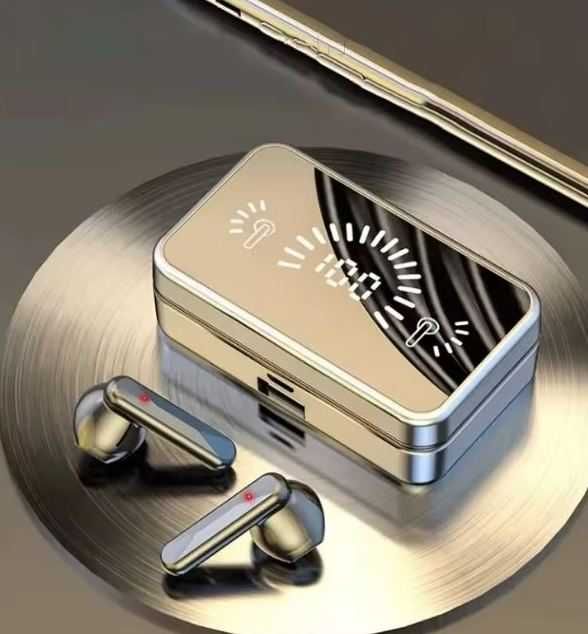 Bluetooth наушники - Повербанк =зеркальная беспроводная стерео гарниту