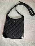 Bolsa tiracolo preta original Burberry Dryden