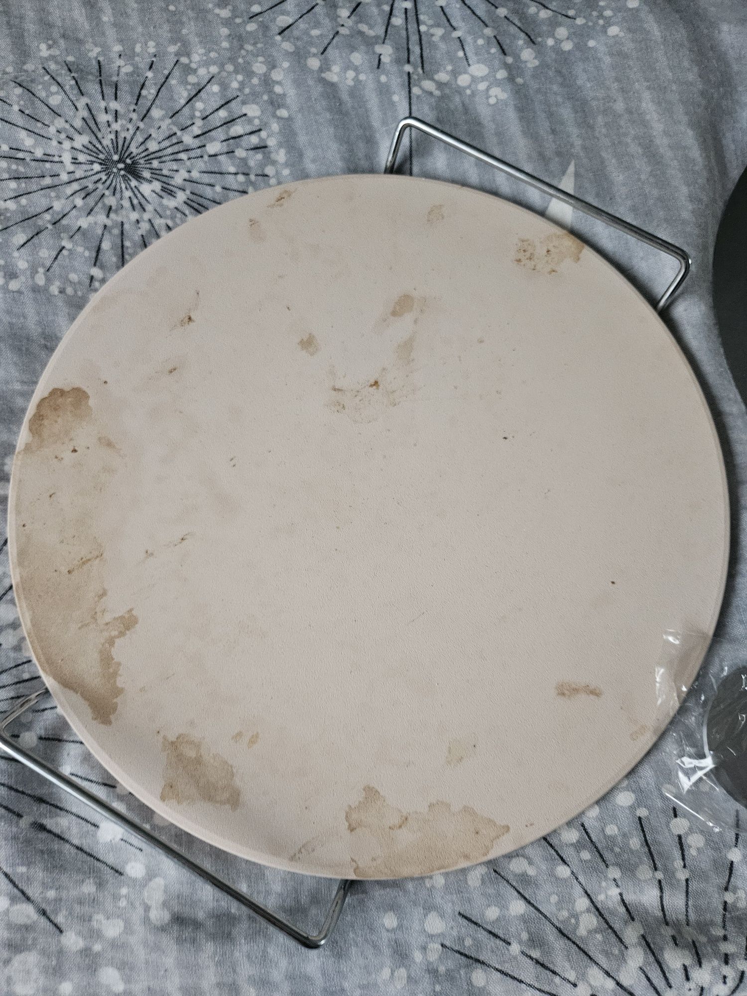 Kamień do pizzy, łyżka do pizzy, nóz do pizzy