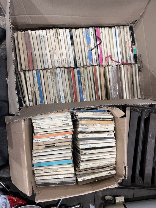 Бобинные касеты Катушки 114шт