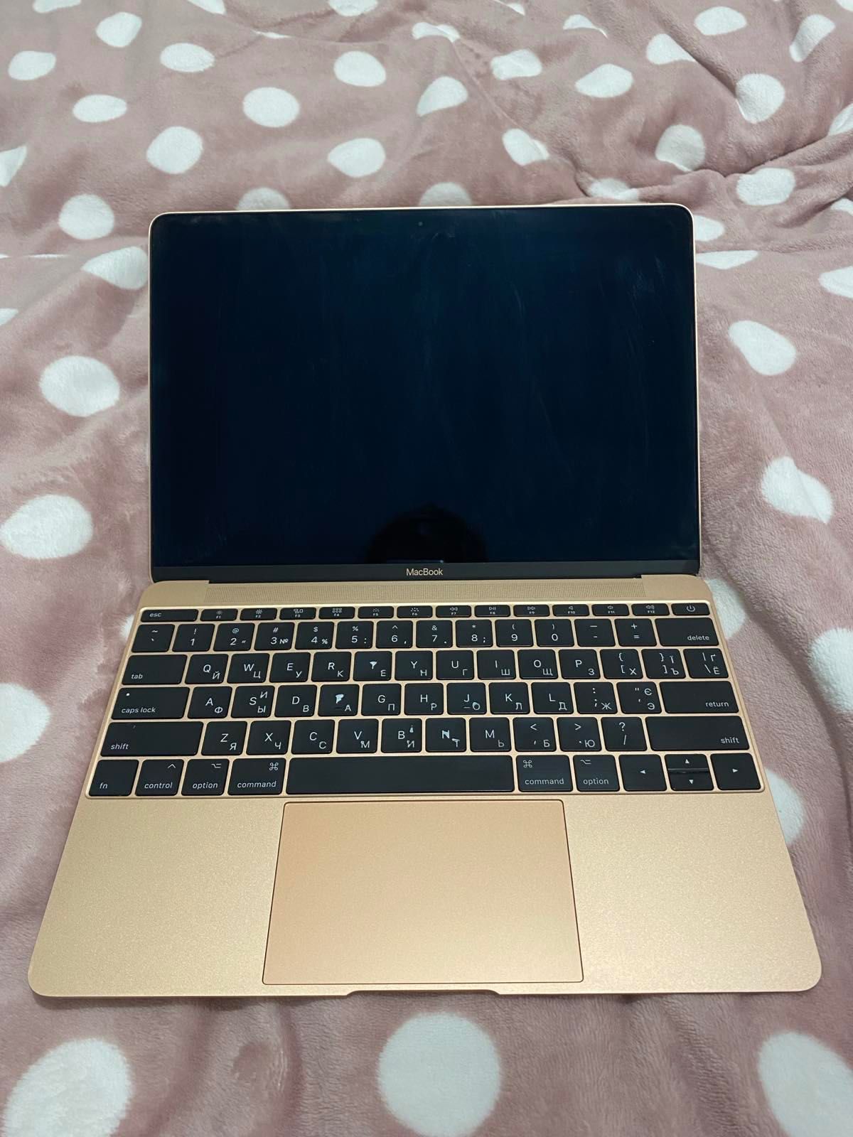 Продам Macbook retina gold 12 A1534 2018