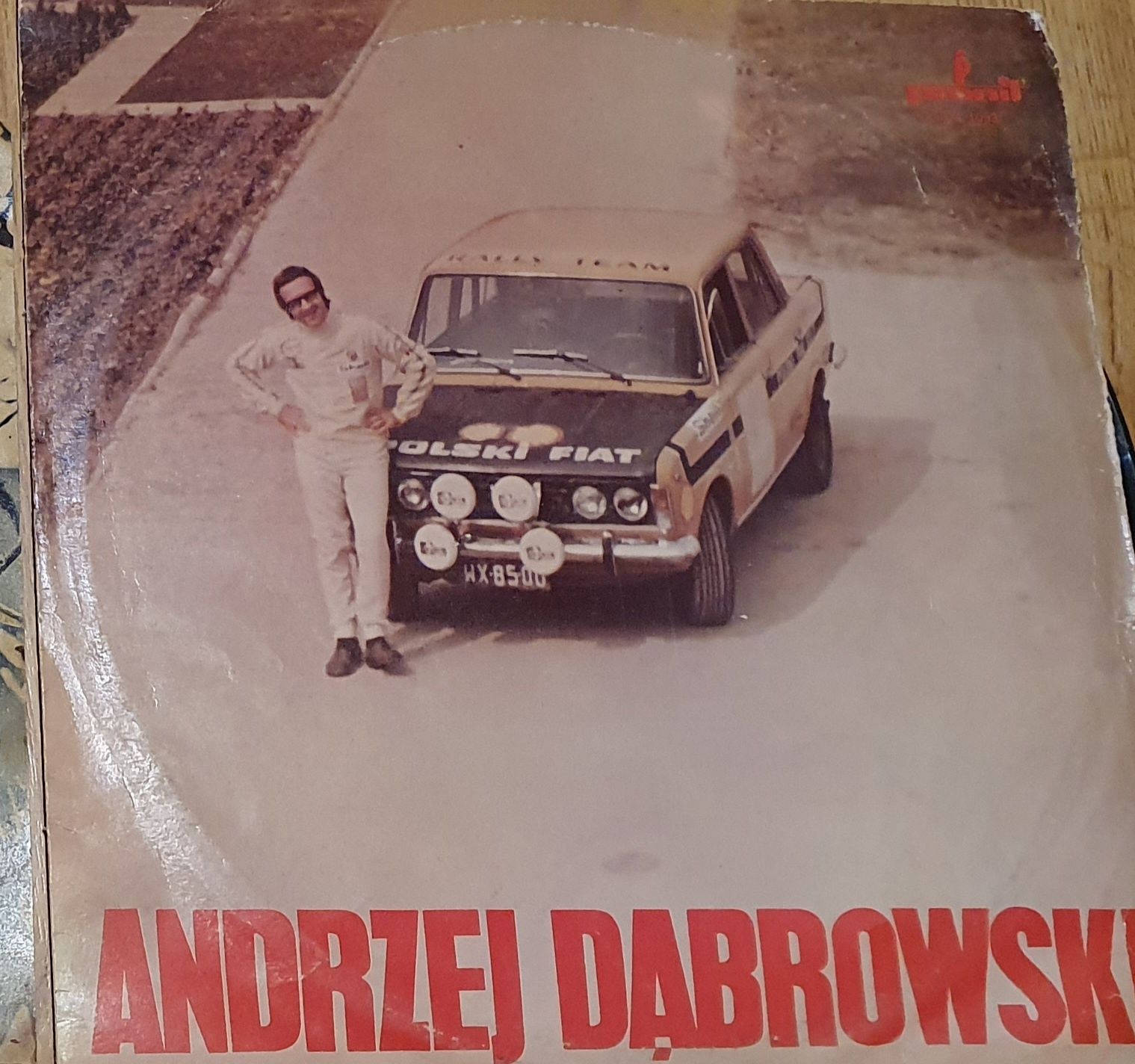 Płyta winylowa Andrzeja Dąbrowskiego
