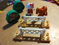 Klocki Sanrio Hello Kitty pasują do LEGO Duplo