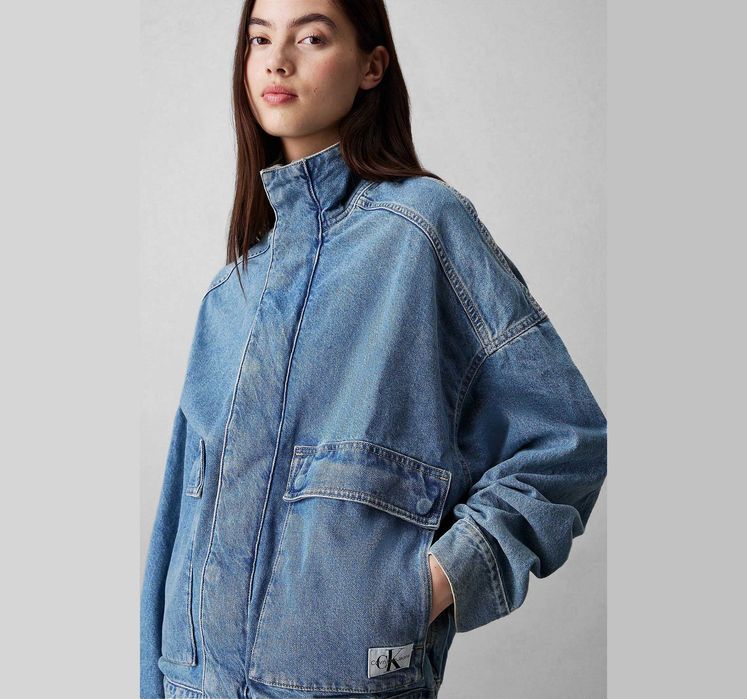 Женская джинсовая куртка Calvin Klein Jeans XS S M