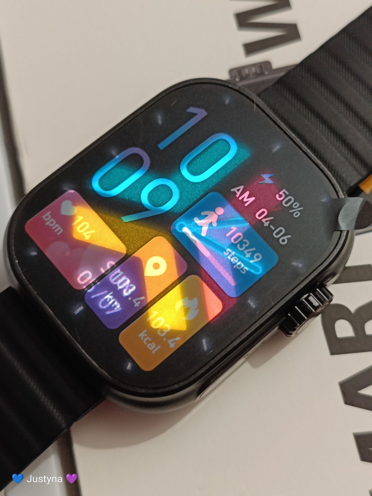 Zegarek smartwatch senbono