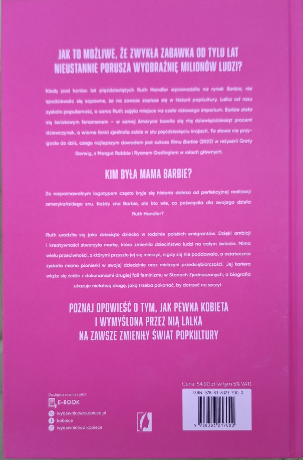 Nowa książka Barbie