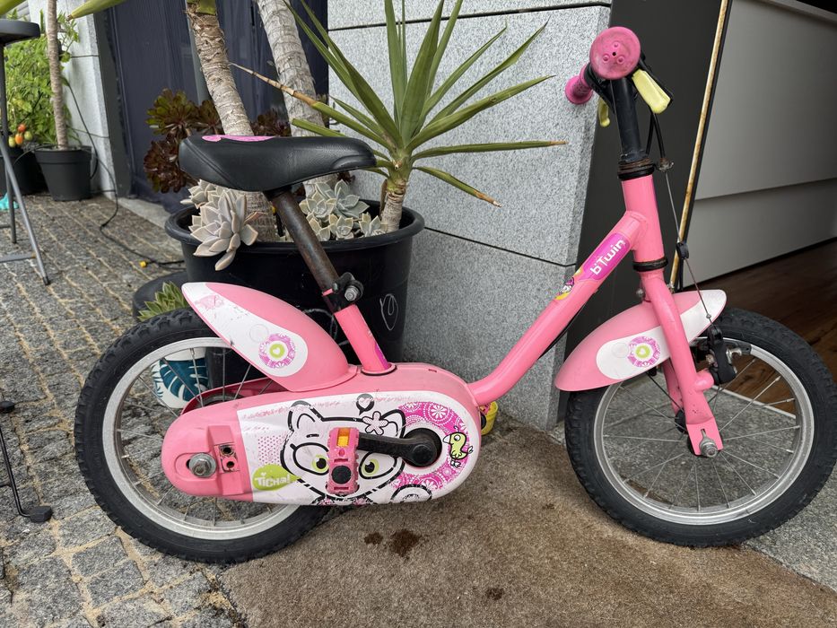 Bicicleta infantil para menina