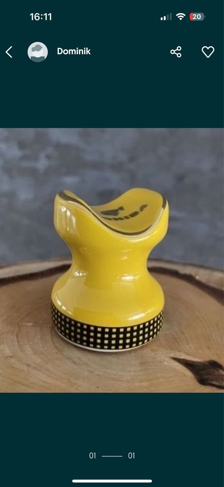 Cohiba ceramiczna podstawka ekspozytor cygara nowa Krk