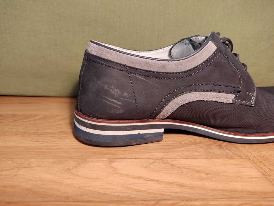 Eleganckie buty skórzane, KEN, 42