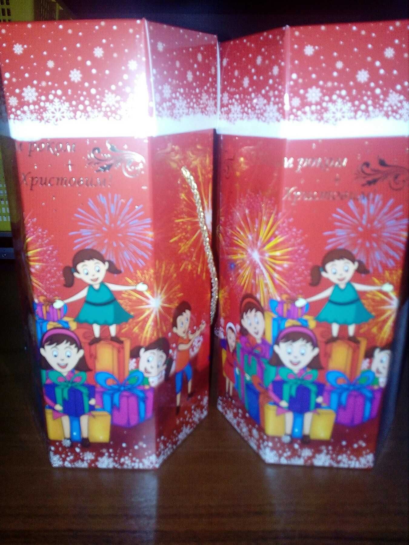 Новогодние коробочки для подарков или конфет!!!