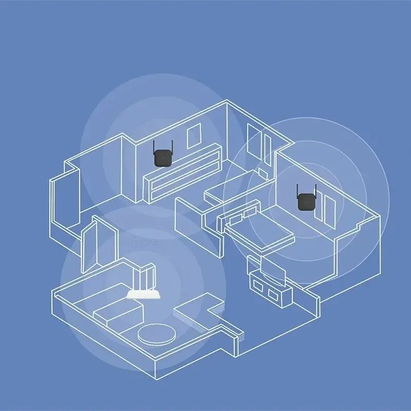 Усилитель сигнала, ретранслятор Xiaomi Wifi Amplifier Pro 300M 2.4g