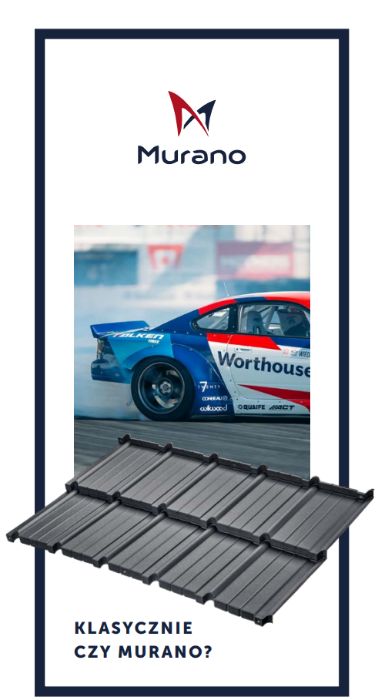 BUDMAT MURANO D-MATT Płaska Blachodachówka modułowa - CAŁA POLSKA