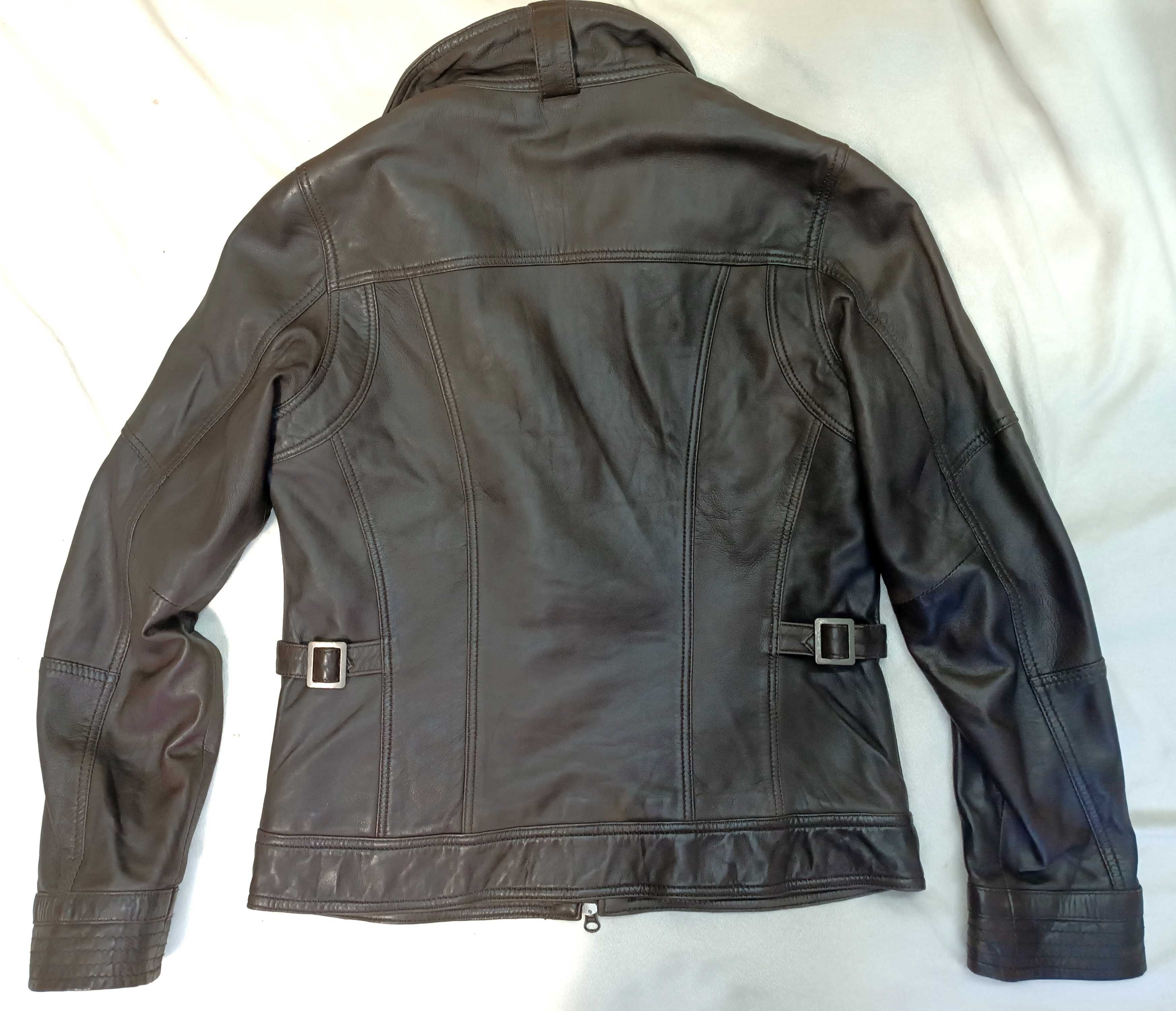 Кожаная куртка CECIL Германия оригинал винтаж S 44-46 размер