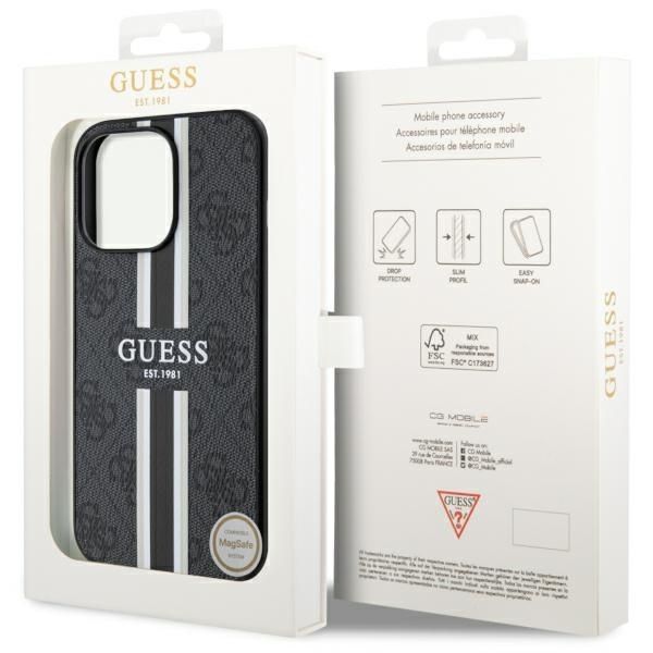 Guess Guhmp13Lp4Rpsk Etui Ochronne MagSafe iPhone 13 Pro / 13 - Czarny