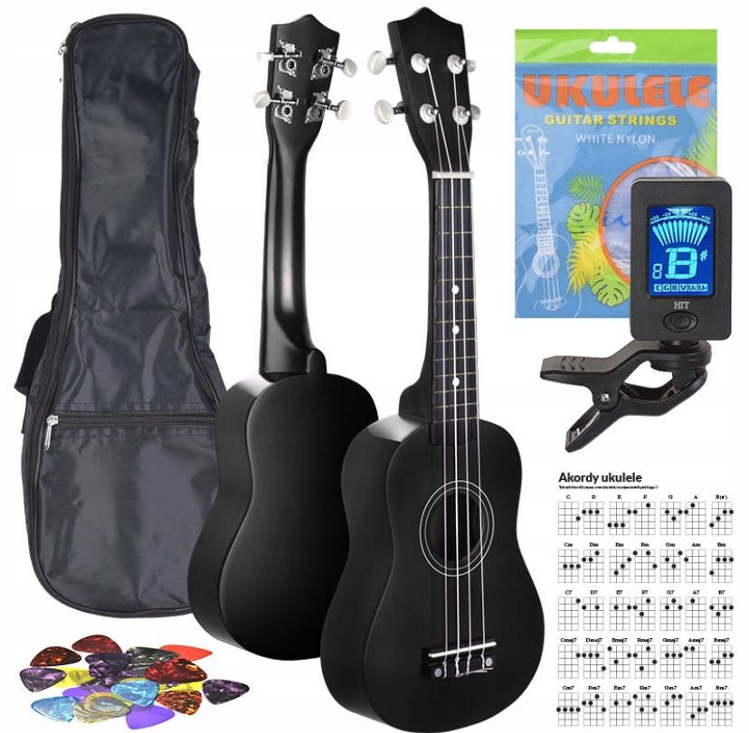Ukulele drewniane sopranowe *DARMOWA DOSTAWA*