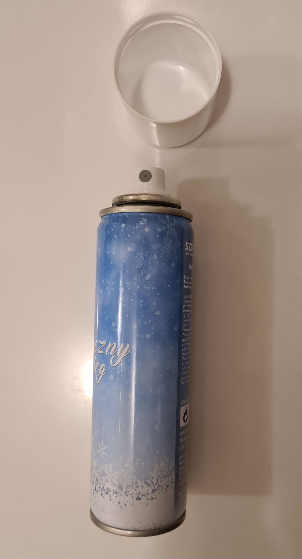 Sztuczny śnieg 111 ml do dekoracji szyb choinek szopek