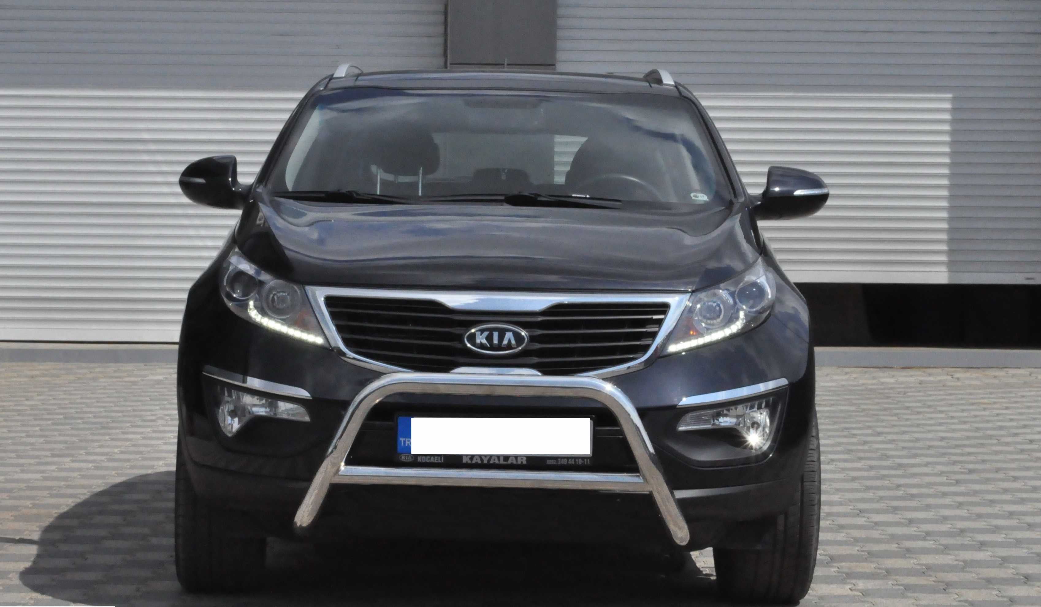 Кенгурятник KIA SPORTAGE 2004+ 2018+  Захист переднього бампера