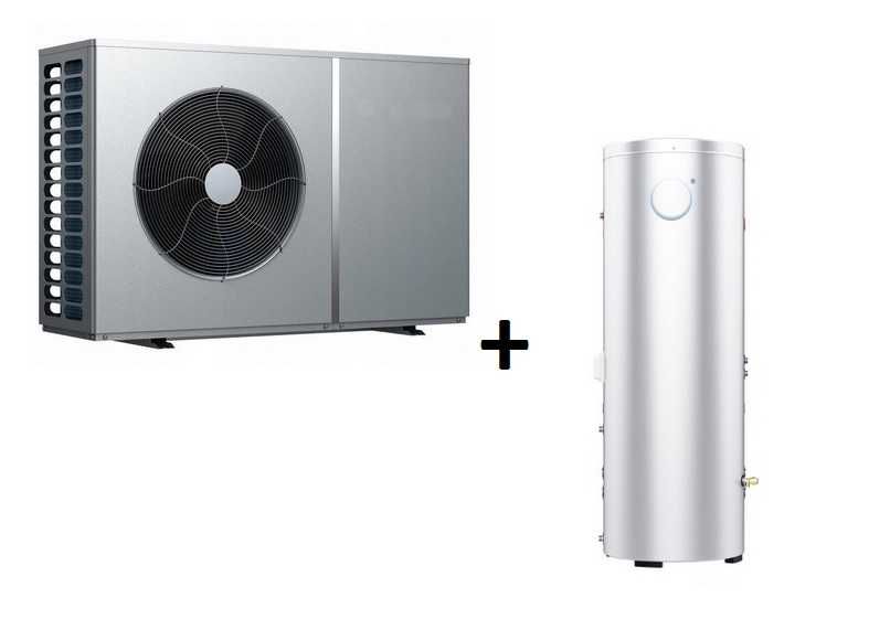 Zbiornik, Bojler do C.W.U, Pompy Ciepła, Bufor, 300l+110l, Stal INOX