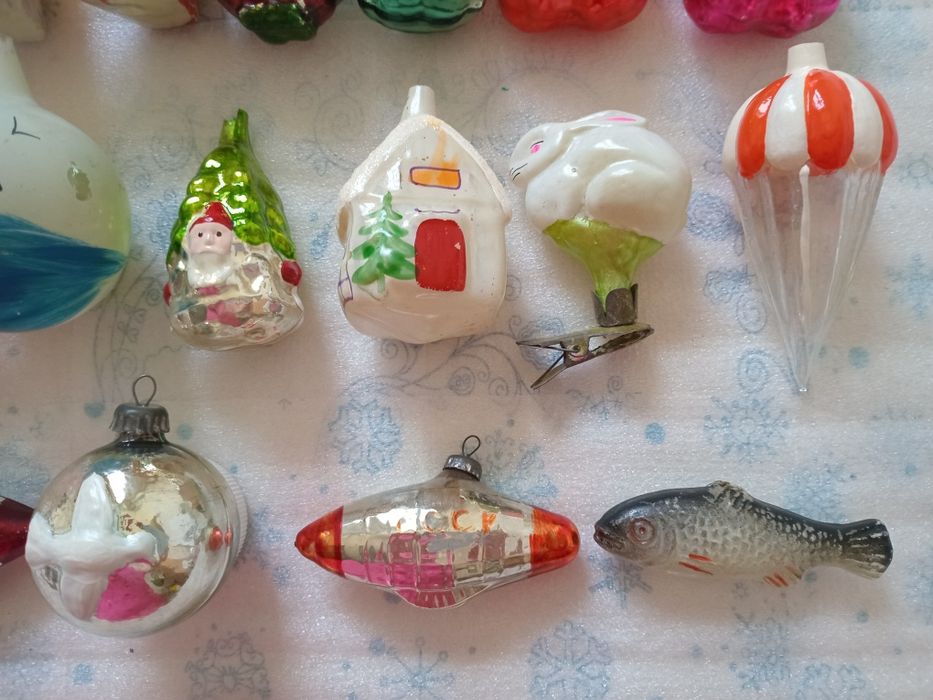 Елочные игрушки СССР