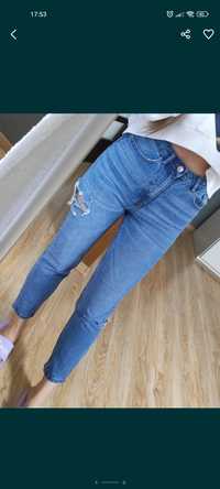 jeansy mom fit mom jeans sinsay 34