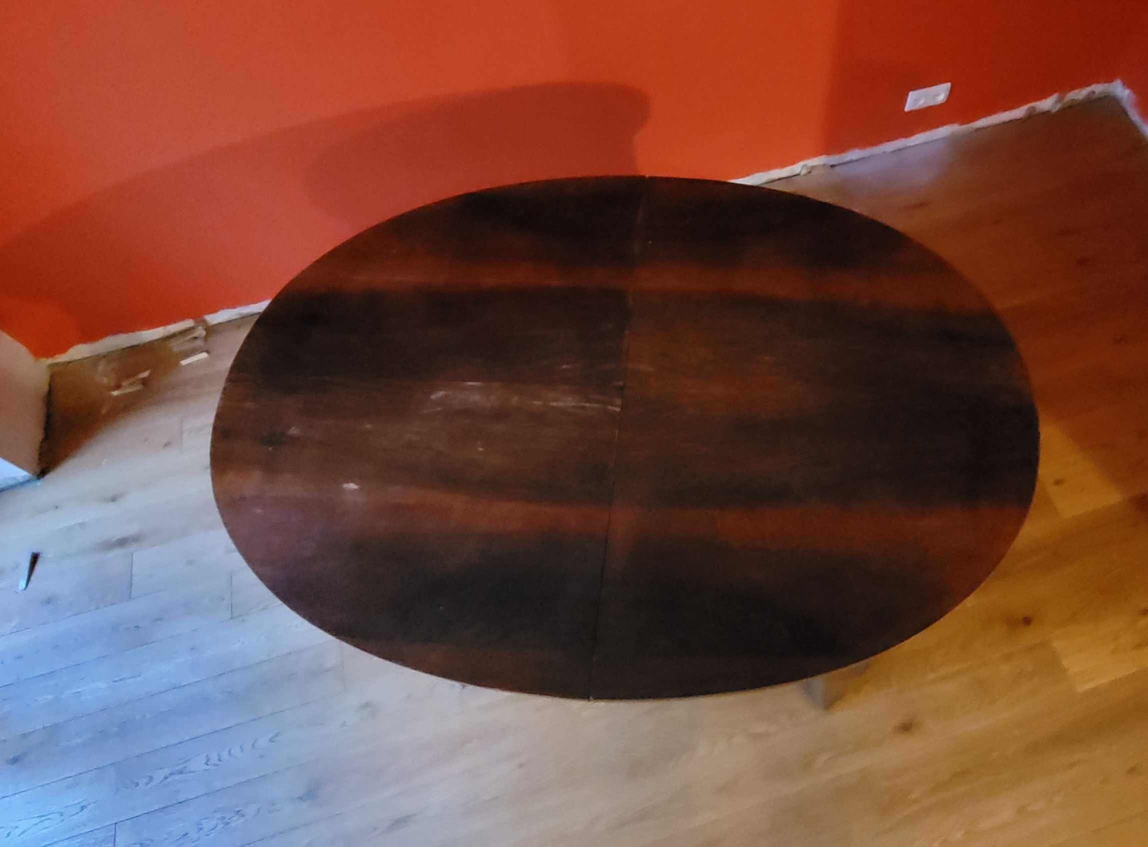 Stary stół drewniany rozkładany Antyk