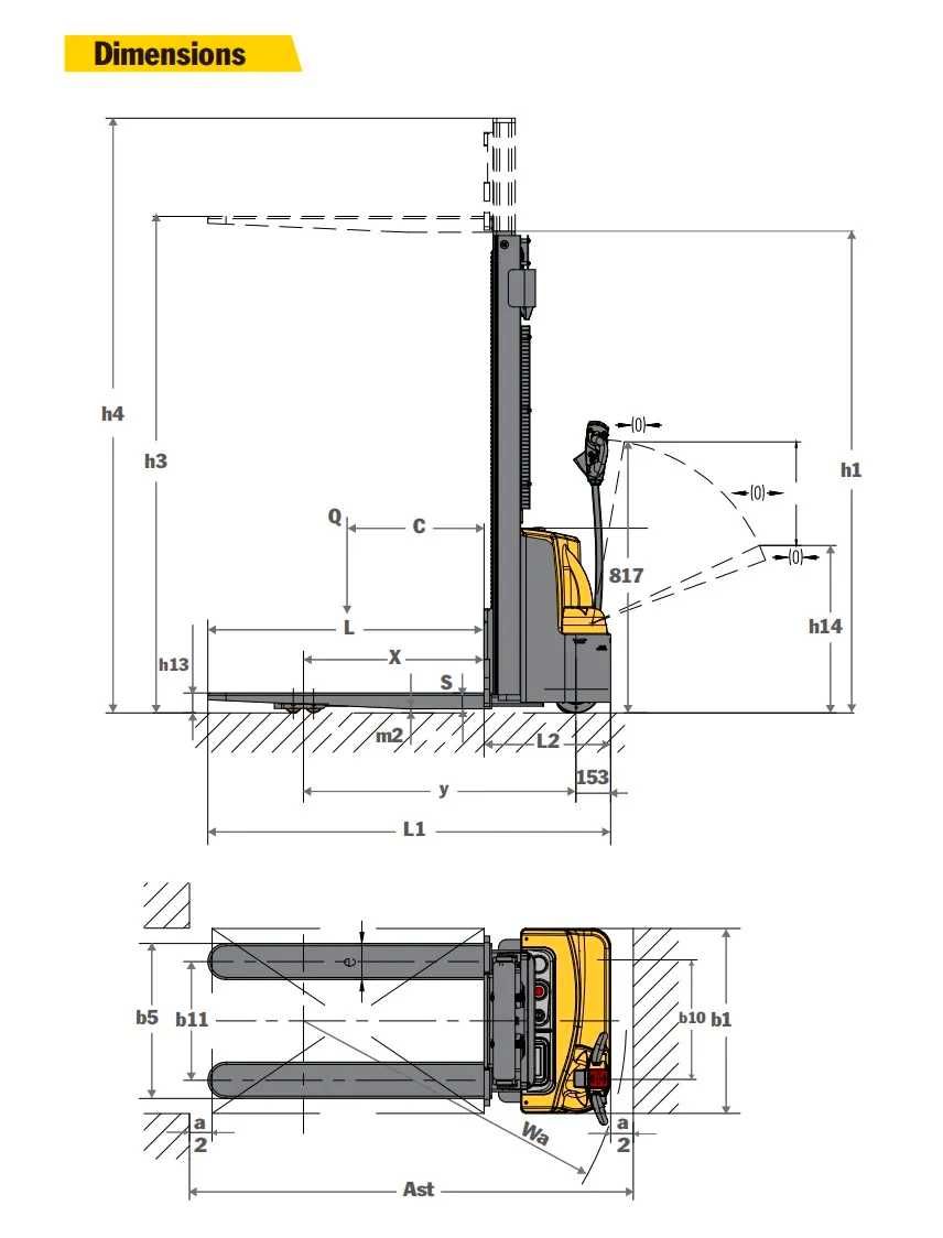 Wózek podnośnikowy masztowy paletowy elektryczny paleciak 1500kg 300cm
