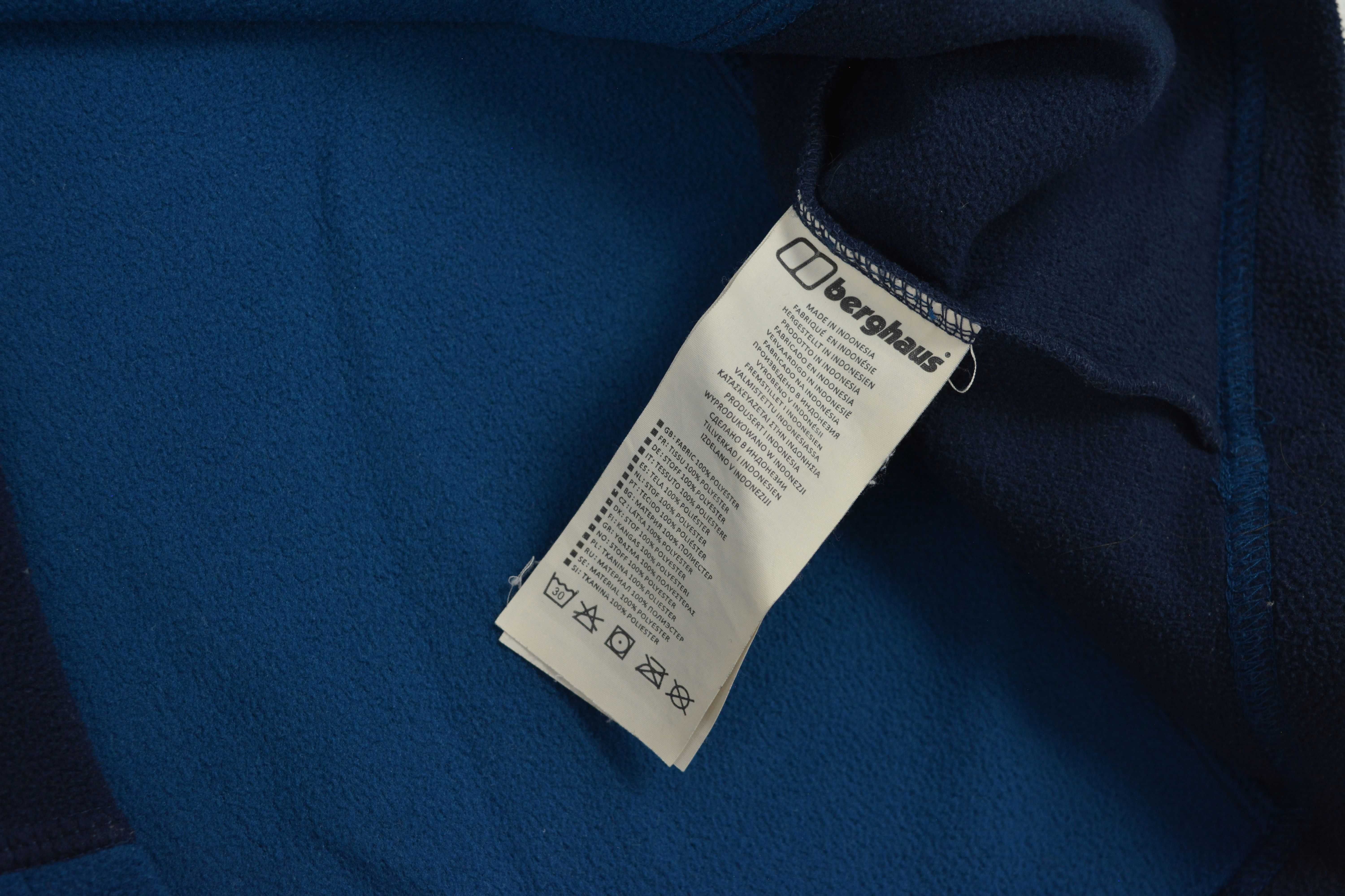 Berghaus Outdoor Turystyczna Bluza Polar Half Zip Trekking Roz. XL/XXL