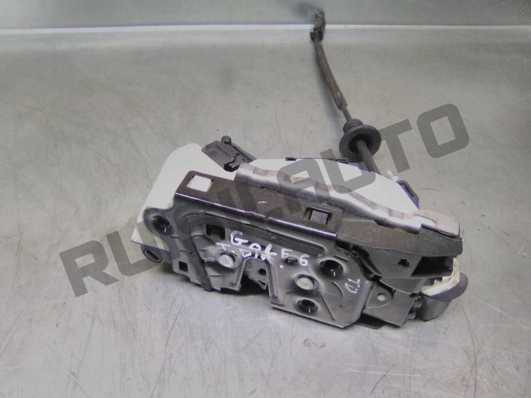 Fechadura Porta Trás Direita  Vw Golf Vi (5k) [2008_2014] 1.6 T