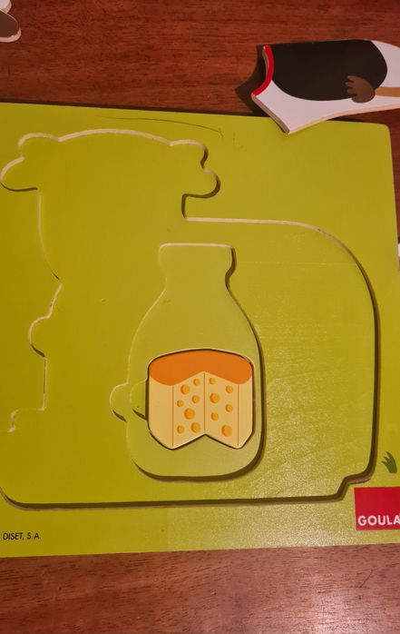 Puzzle Goula, em madeira a partir dos 12/18 Meses