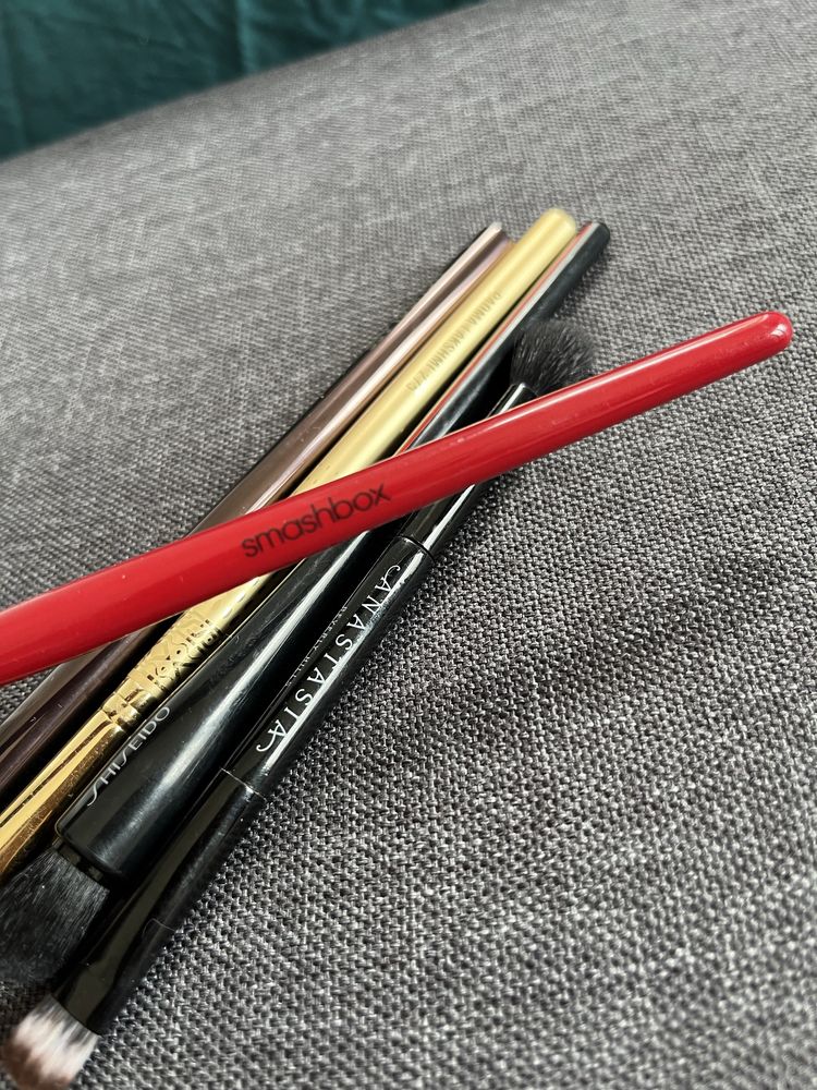 Zestaw 5 pedzli mac shiseido smashhbox