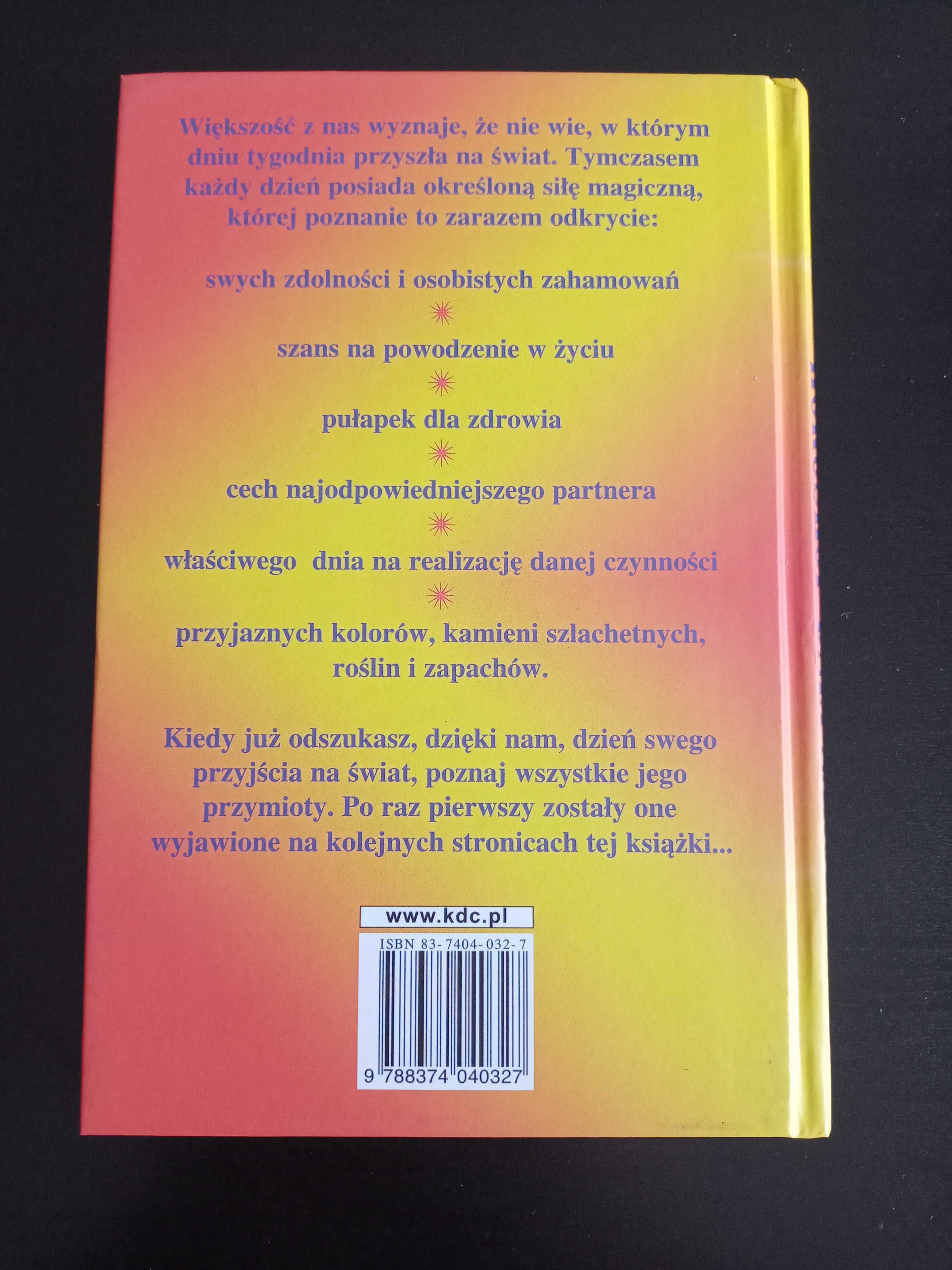 Książka - Jean-Claude Marie - "Horoskop dnia narodzin" - bardzo dobry