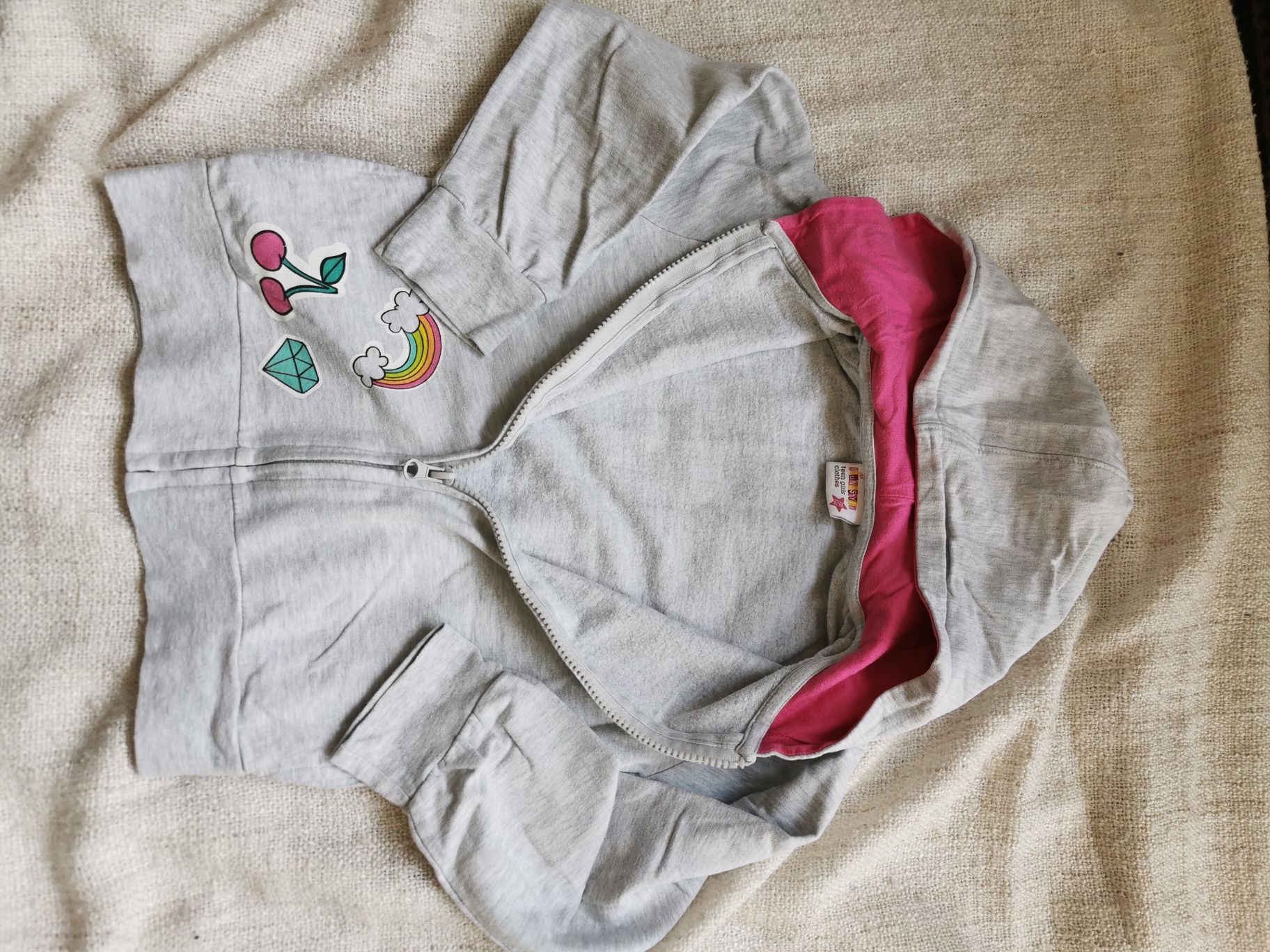 Bluza na suwak 110/116