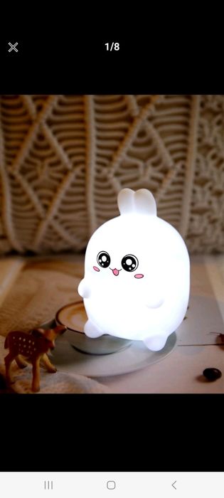 Animais com luz a pilhas