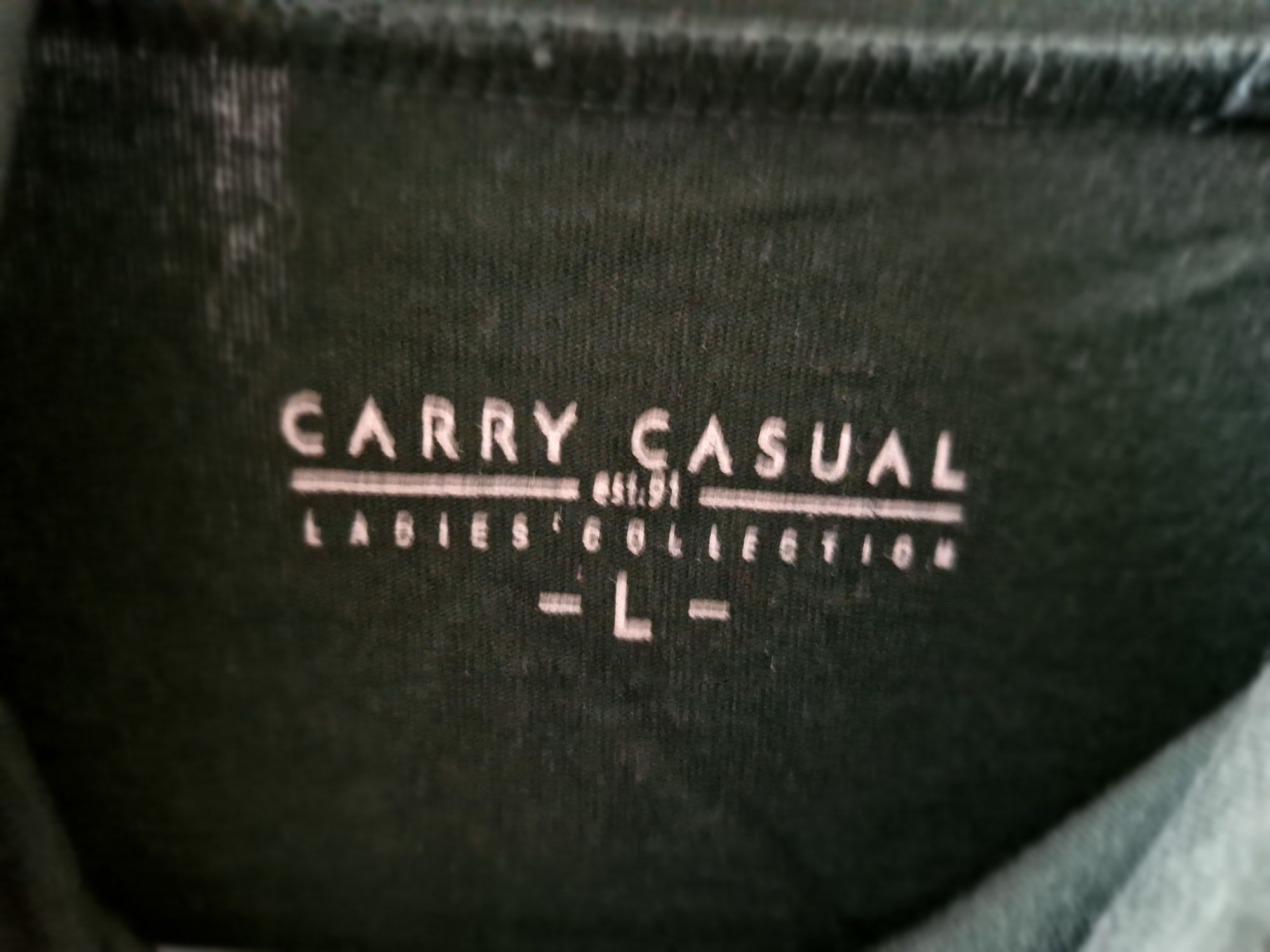 Cienki zielony golf CARRY r. L/40