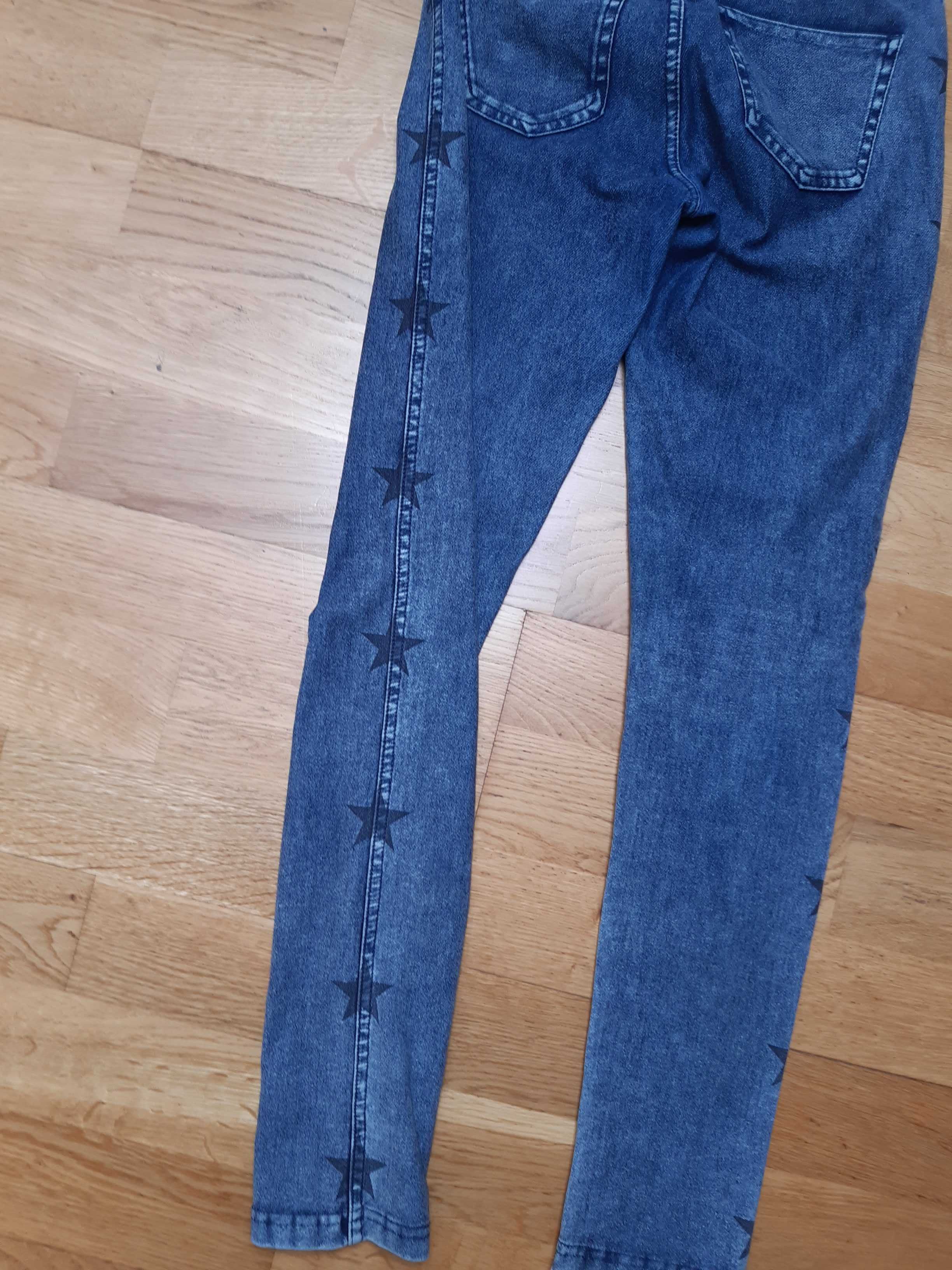 Spodnie treginsy h&m 146