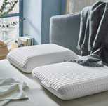 2 poduszki ergonomiczne ortopedyczne Ikea Mjölkklocka sen bok/plecy