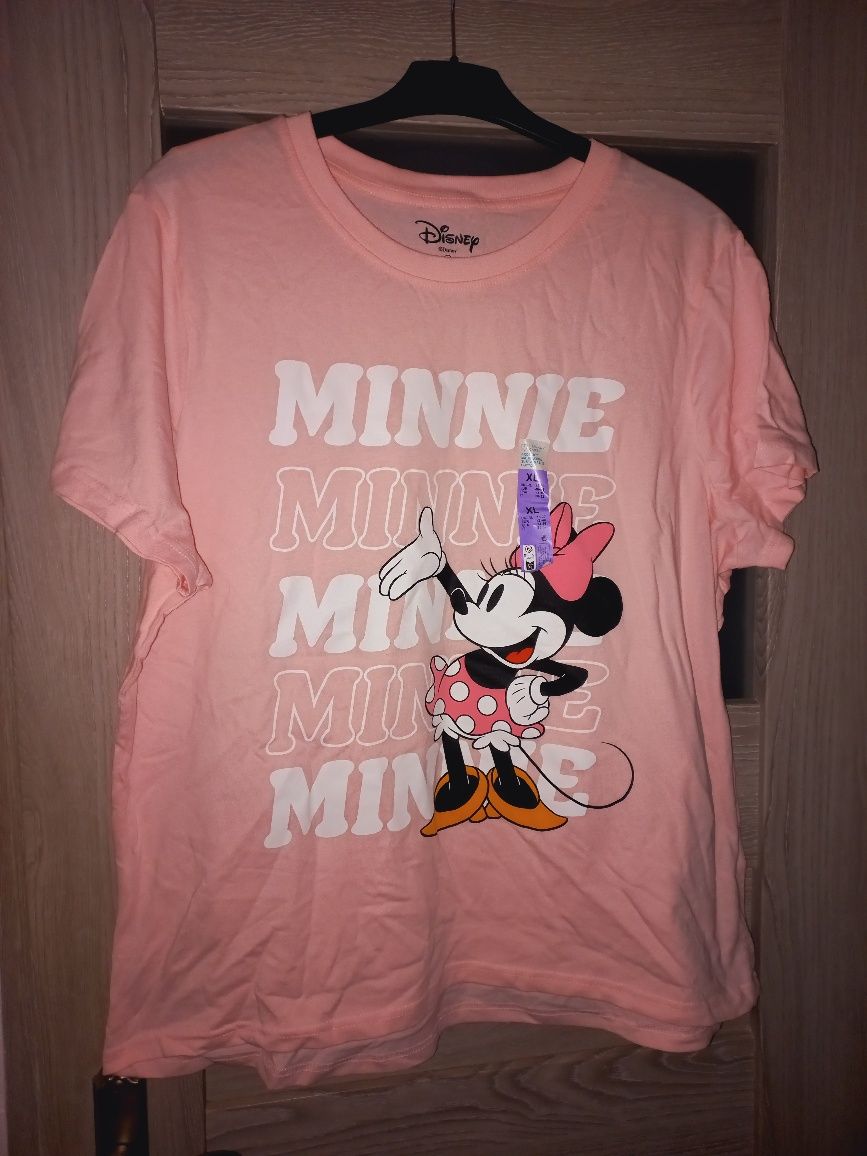 Koszulka T-shirt myszka Miki - Minnie Xl damska