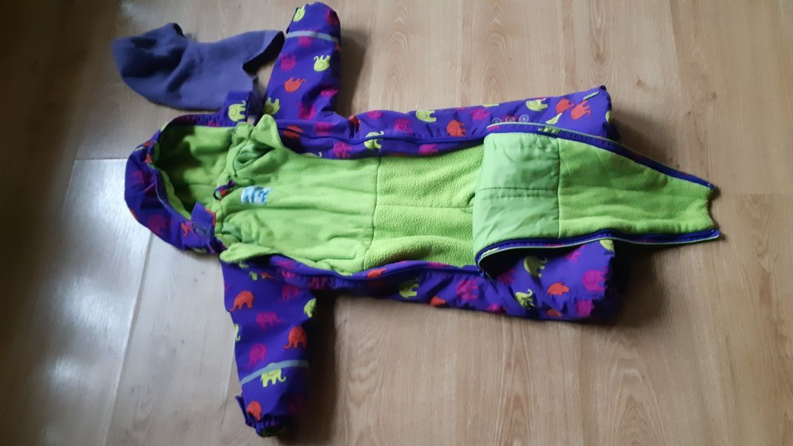 Kombinezon zimowy narciarski jednoczęściowy  CelaVi rozmiar 80 cm