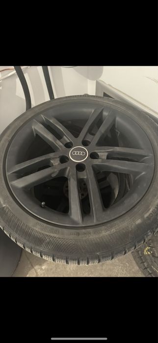 audi a6 4G felgi z oponami zimowymi 18”  continental oryginał