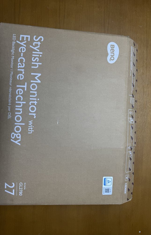 Monitor benQ 27” 75hz