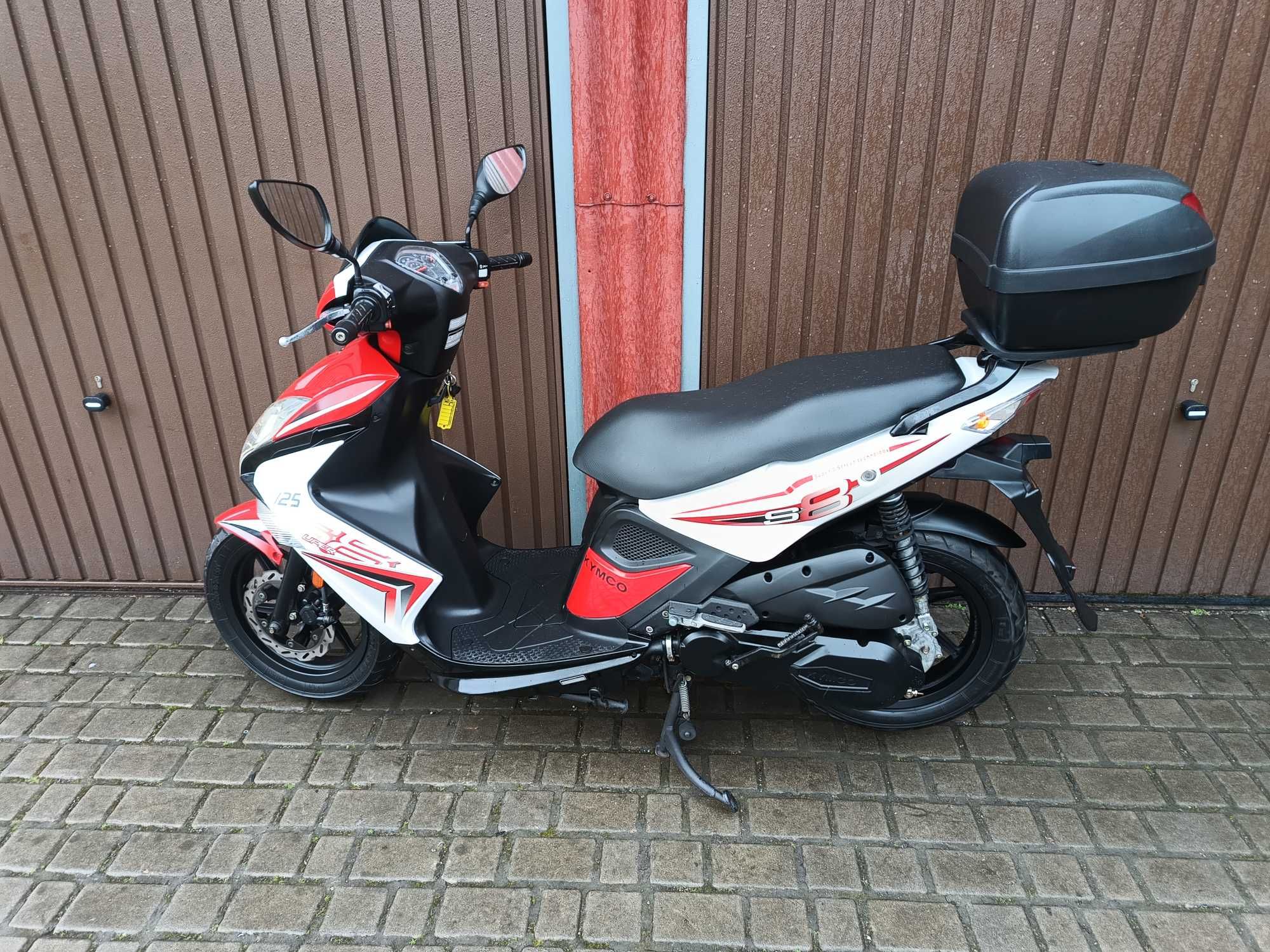 Ładny Kymco Super 8 125 z Niemiec na kat B MOTOCYKLE ŻURAWICE