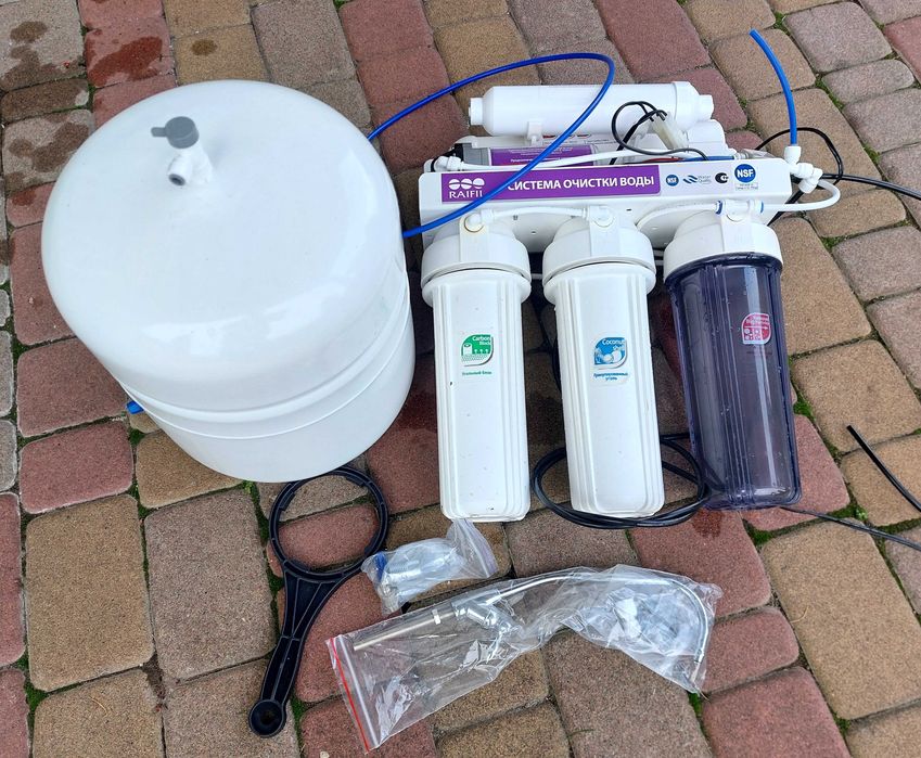 Фильтр обратного осмоса с насосом Raifil GRANDO  б/у
